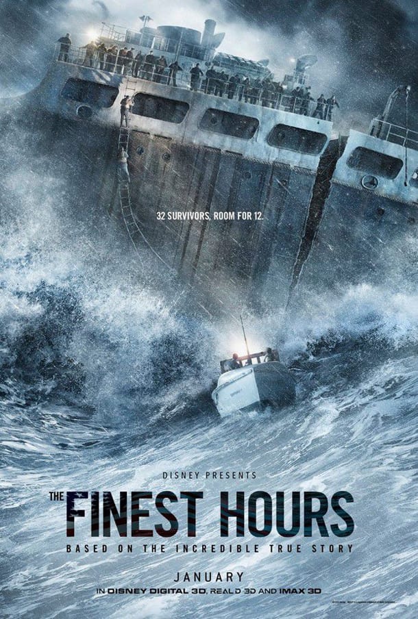 The finest hours: il trailer di un eroico salvataggio in mare realmente accaduto