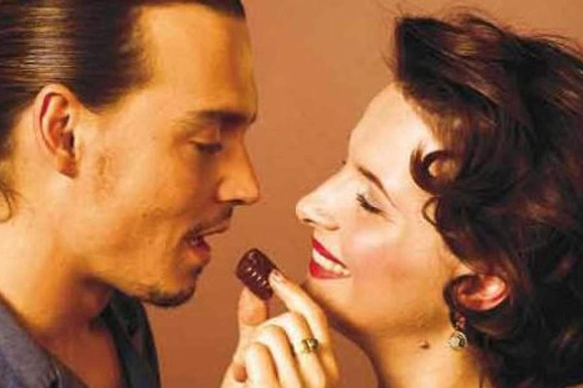 Johnny Depp in Chocolate