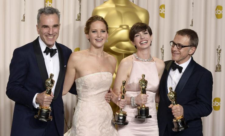 Jennifer Lawrence vince il premio Oscar per Il lato positivo