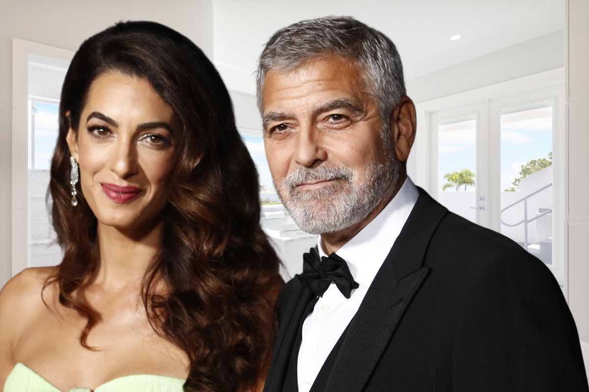 george clooney amal le loro case