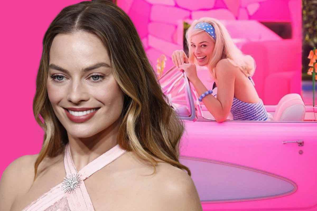 margot robbie retroscena di barbie