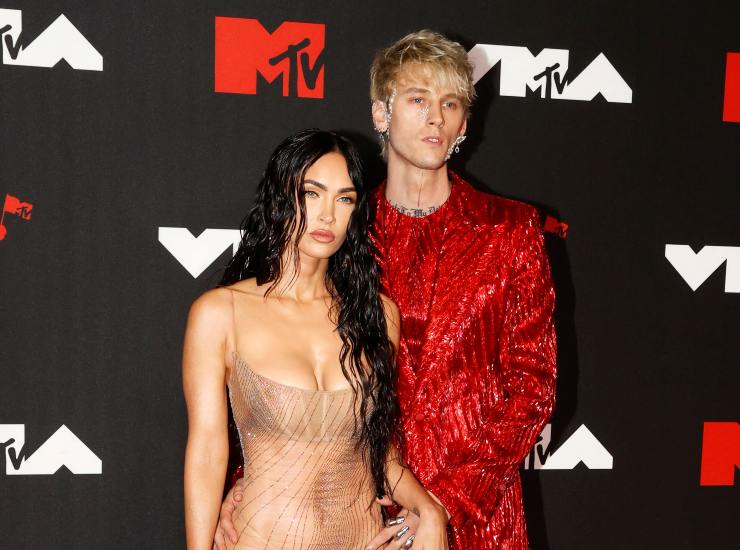 Megan Fox e il suo compagno il rapper americano Machine Gun Kelly