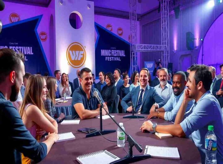 Sanremo 2025: Conti scherza sul futuro del Festival dopo una conferenza stampa da record